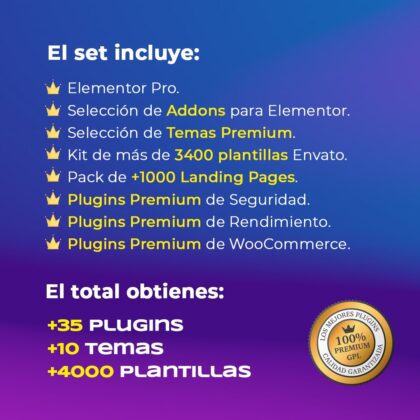 Mega Pack The Toolbox Pro - Plugins, Temas y Plantillas GPL WordPress