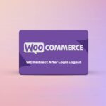 WC Redirect After Login Logout