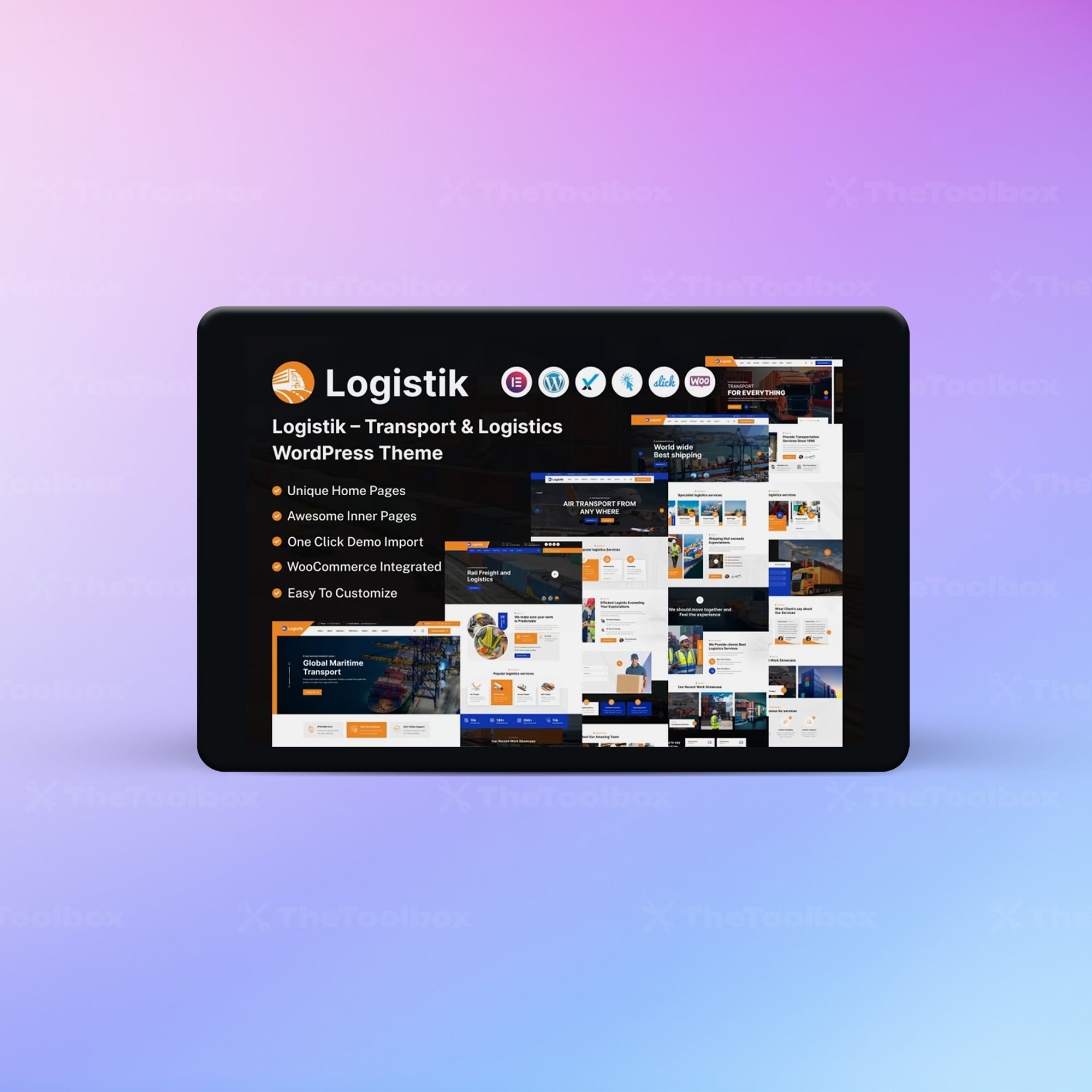 Logistik – Tema de WordPress para transporte y logística-min Logistik - Tema de WordPress para transporte y logística - Imagen 1