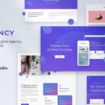 AHENCY – Creative Digital Agency Elementor Template