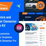 Aatogrinek – Auto Service & Car Repair Elementor Template