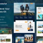 Adventurist – Travel & Tourism Agency Elementor Template