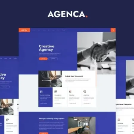 Agenca – Creative Agency Elementor Template