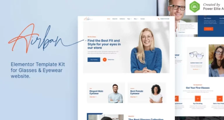 Airban – Glasses & Eyewear Elementor Template-min Airban – Glasses & Eyewear Elementor Template