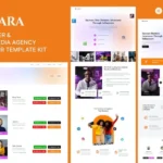 Andara – Influencer & Social Media Agency Template
