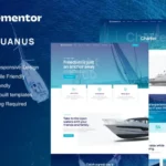 Aquanus – Yacht Club & Boat Rental Elementor Template