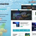 Aquaspace – Fish Aquarium & Aquascape Service Elementor Template
