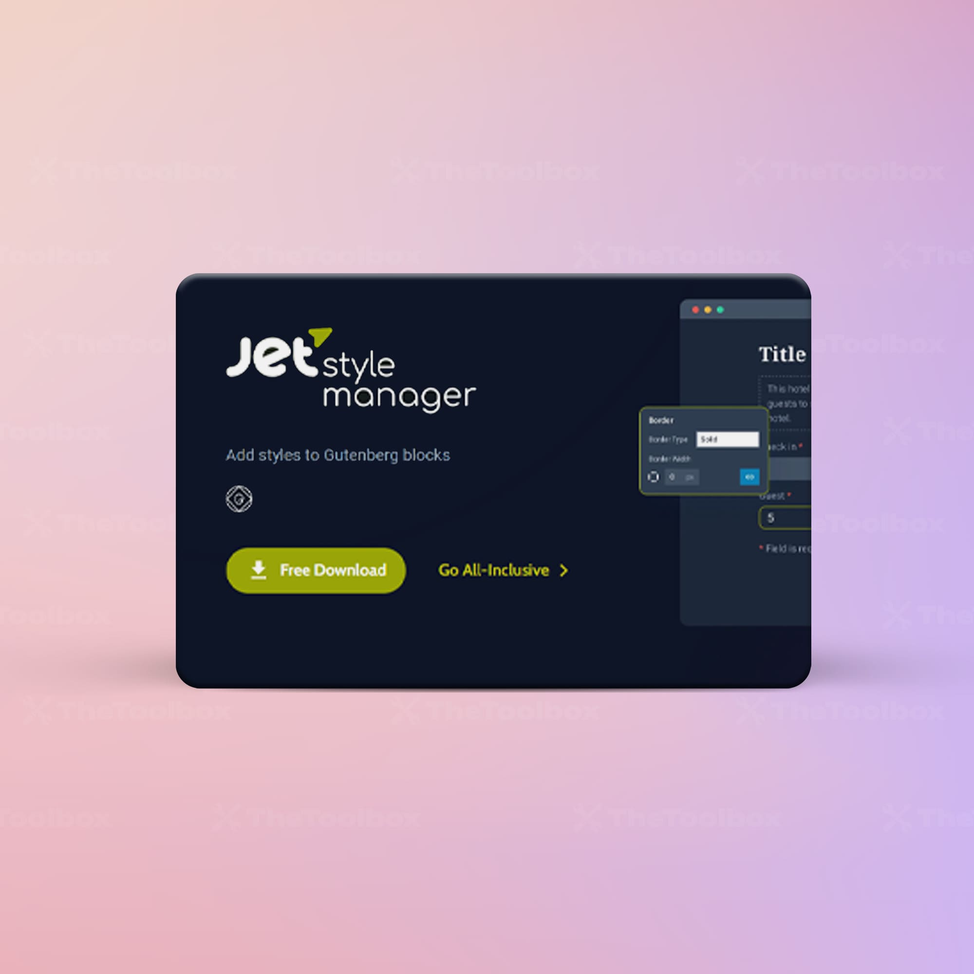 JetStyleManager for Elementor-min JetStyleManager for Elementor