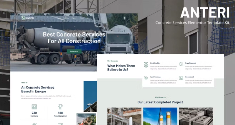 https-::mega.nz:file:tnUwAAQC#OXQZPSEJjScnPZuPULYdzZx-t9To5kgbPIRWc968oZ8 Anteri – Concrete Services Elementor Template - Imagen 1