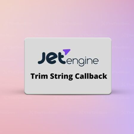 jetengine – trim string callback