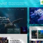 Aquavist – Fish Aquarium & Aquascape Elementor Template
