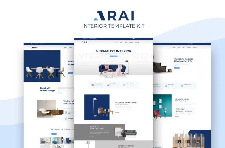 Arai | Interior & Furniture Elementor Template Arai | Interior & Furniture Elementor Template