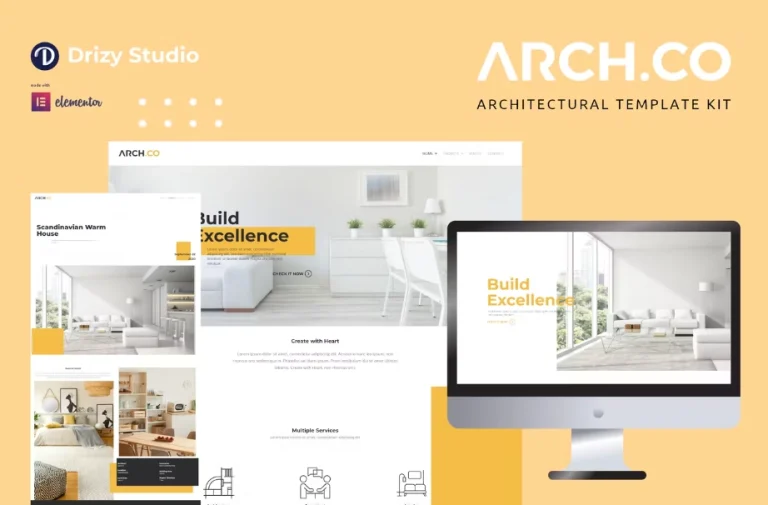 Archco – Architecture Elementor Template Archco – Architecture Elementor Template - Imagen 1