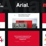 Arial – Architecture, Construction & Real Estate Elementor Template
