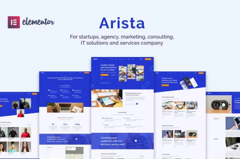 Arista – Multipurpose Business Elementor Template Arista – Multipurpose Business Elementor Template - Imagen 1