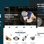 Arloji – Modern Hand Watch Shop eCommerce Elementor Template