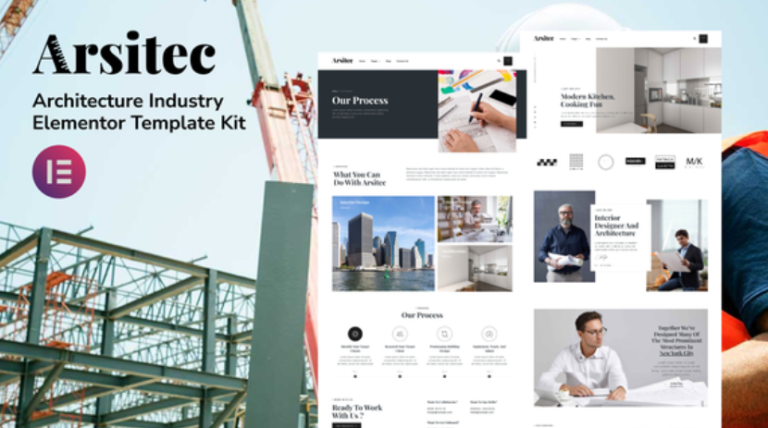 Arsitec – Architecture and Interior Elementor Template Arsitec – Architecture and Interior Elementor Template - Imagen 1