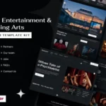 Artore | Theater Entertainment & Performing Arts Elementor Template