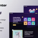 Astronefty – NFT Portfolio Elementor Template