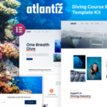 Atlantiz – Diving School Elementor Template