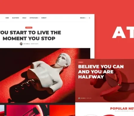 AtoZ – Blog & Magazine Elementor Template