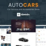 AutoCars – Car Care & Repair Elementor Template