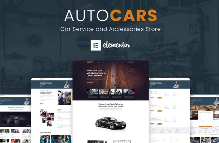 AutoCars – Car Care & Repair Elementor Template AutoCars – Car Care & Repair Elementor Template - Imagen 1