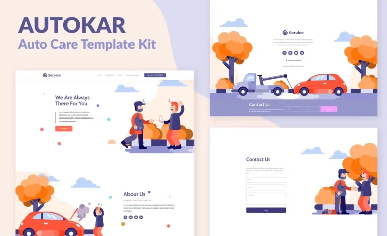 Autokar – Auto Care Elementor Template Autokar – Auto Care Elementor Template - Imagen 1