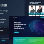 Automaton – Artificial Intelligence & Technology Services Elementor Template