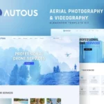 Autous – Aerial Photography & Videography Elementor Template