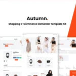Autumn – Fashion eCommerce Elementor Template