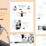 Avanna – Yoga, Meditation & Fitness Elementor Template