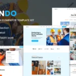 Avendo – Construction Elementor Template