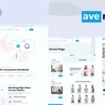 Averush – Digital Marketing & Creative Agency Elementor Template
