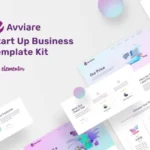 Avviare Start Up Business Elementor Template