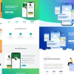Baha – Apps Landing Elementor Template