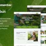 Bakebun – Landscape & Gardening Elementor Template