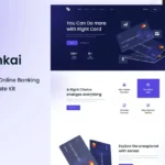 Bankai – Card Payment & Online Banking Elementor Template