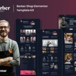 Barber 1997 – Barbershop Elementor Template