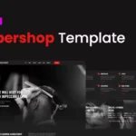 Barbercrop – Hairdressing Elementor Template