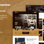 Baristar – Barista Courses & Training Elementor Template