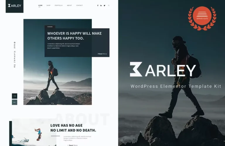 Barley – Blog & Magazine Elementor Template Barley – Blog & Magazine Elementor Template - Imagen 1