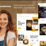 Bean Barista – Online Barista Course Elementor Template