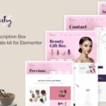 BeautyBox – Subscription Box Elementor Template