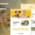 BeeParty – Kids Party Planner Elementor Template