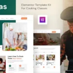 BelMas – Online Cooking Class & Workshop Elementor Template