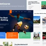 BetCourse – Sports Betting and Prediction Course Elementor Template