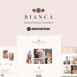 Bianca – Wedding Elementor Template