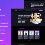 Bidzen – NFT Sales Elementor Template