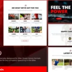 Bikeo – Cycling Club Elementor Template